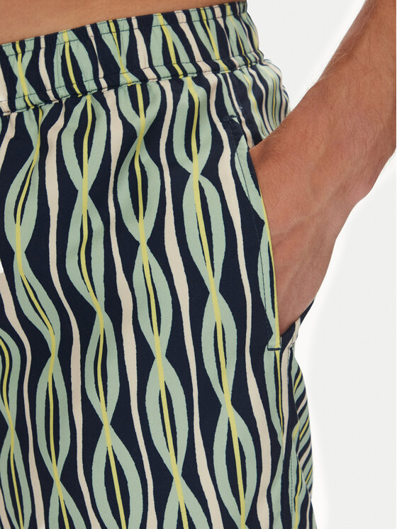Mustang Mustang Badeshorts Oceanside 1016477 Bunt Regular Fit