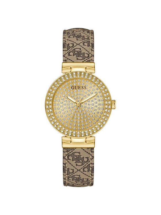 Guess Guess Zegarek GW0943L2 Brązowy