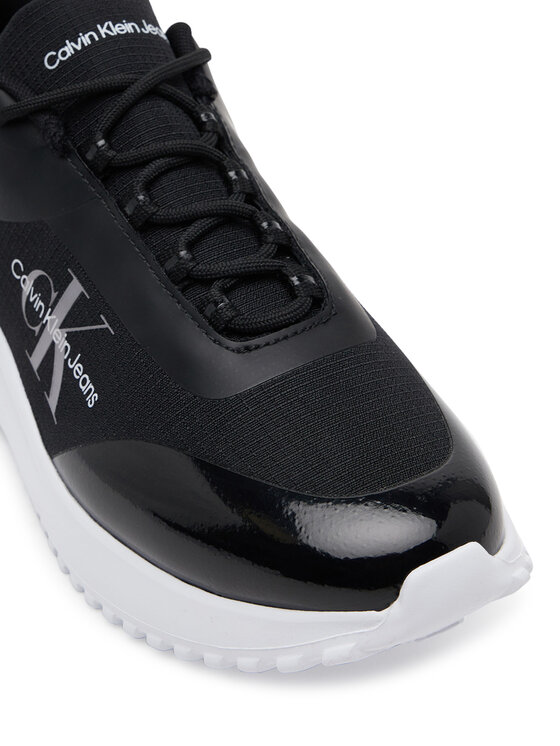 Calvin Klein Jeans Calvin Klein Jeans Sportcipők Eva Runner Low Lace Mix Ml Wn YW0YW01442 Fekete