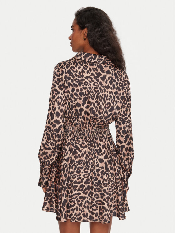 Guess Guess Kokteilinė suknelė W5YK00 WF1T2 Spalvota Regular Fit