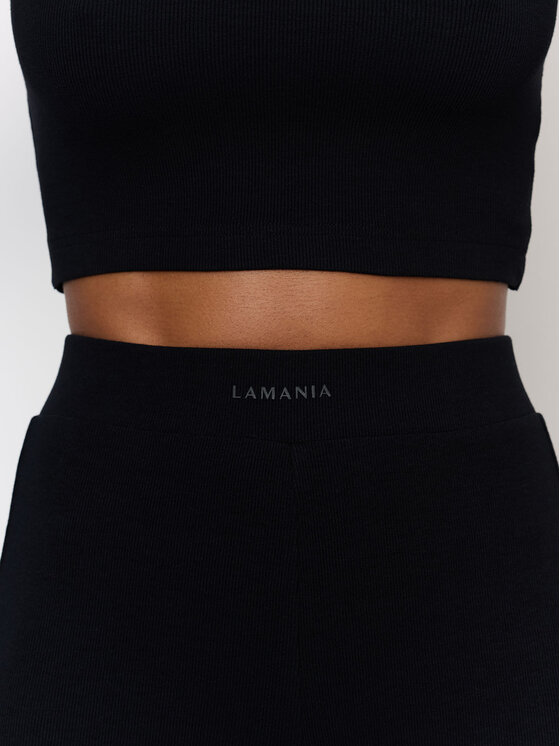 La Mania La Mania Pantaloncini sportivi TIFF SZORTY Nero Classic Fit