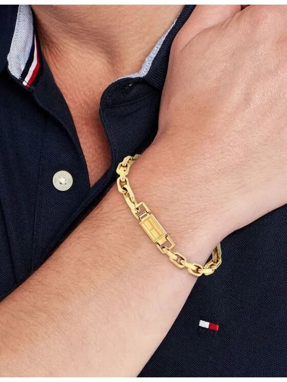 Tommy Hilfiger Tommy Hilfiger Bransoletka 2790716 Złoty
