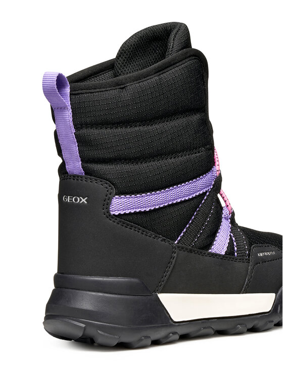 Geox Geox Snehule J Trekkyup B Ab J46M7F 08V50 C9266 D Čierna