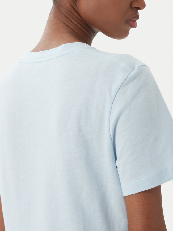 Tommy Hilfiger Tommy Hilfiger Marškinėliai WW0WW40276 Šviesiai mėlyna Regular Fit