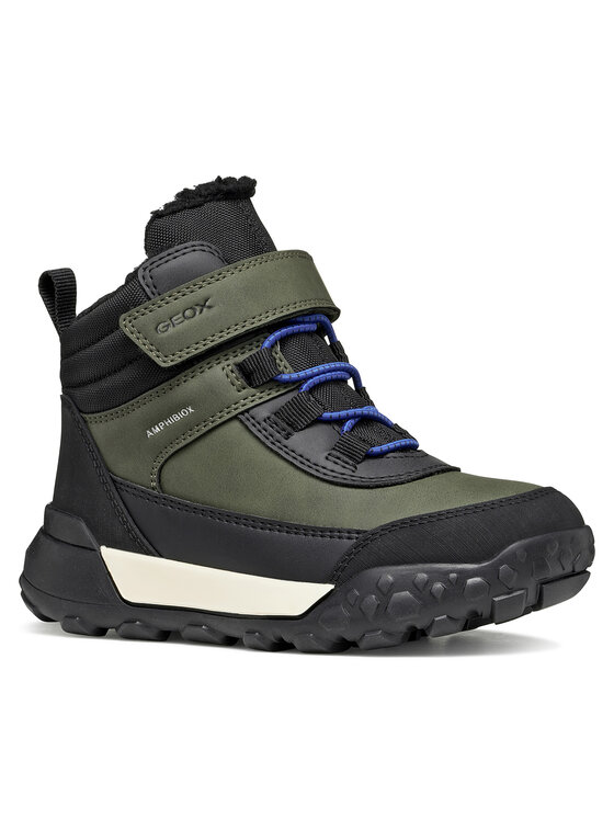 Geox Geox Sněhule J Trekkyup Boy B Abx J46MBE 0MEMS C0450 M Tmavě zelená