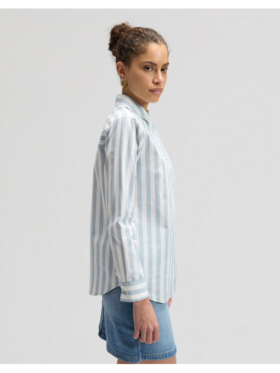 Lee Lee Koszula POCKETLESS SHIRT Biały Regular Fit
