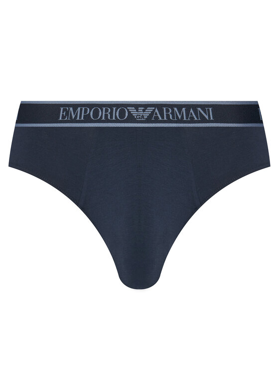 Emporio Armani Underwear Emporio Armani Underwear Set od 3 para muških slip gaća EM000258 AF10779 MB254 Tamnoplava
