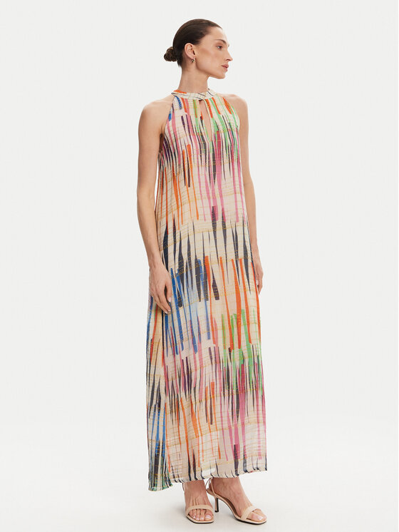 LOLA CASADEMUNT LOLA CASADEMUNT Letní šaty LS2516027 Barevná Relaxed Fit