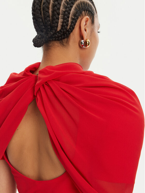 JACQUEMUS JACQUEMUS Rochie cocktail 24H251DR130-1555 Roșu Regular Fit