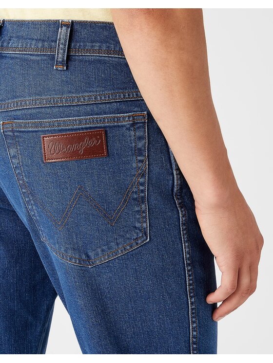 Wrangler Wrangler Jeans Texas Slim Blu Slim Fit