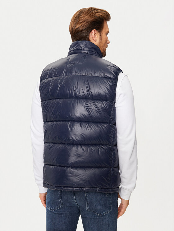KARL LAGERFELD KARL LAGERFELD Prsluk 505023 544590 Tamnoplava Slim Fit