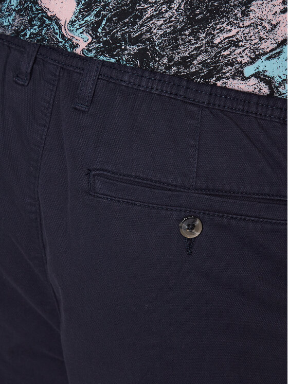 s.Oliver s.Oliver Kratke hlače 2128983 Tamnoplava Relaxed Fit