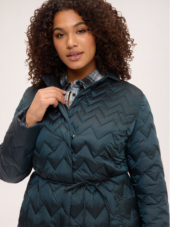 Fiorella Rubino Fiorella Rubino Kurtka puchowa F089T001528N015 Zielony Regular Fit