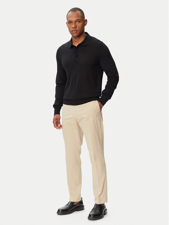 BOSS BOSS Polo H-Lancione 50565503 Crna Regular Fit