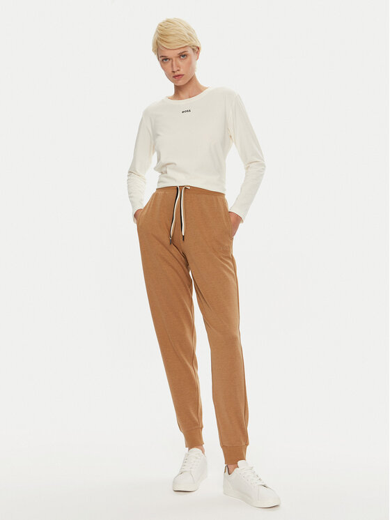 BOSS Boss Särkpluus 50510326 Beež Regular Fit