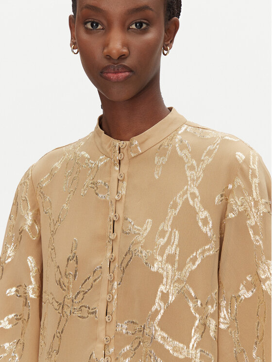 Bruuns Bazaar Bruuns Bazaar Сорочка Mateli BBW4551 Бежевий Regular Fit