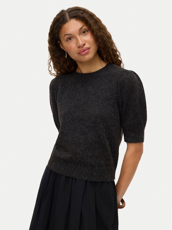 Vero Moda Sweter Doffy 10278313 Brązowy Regular Fit