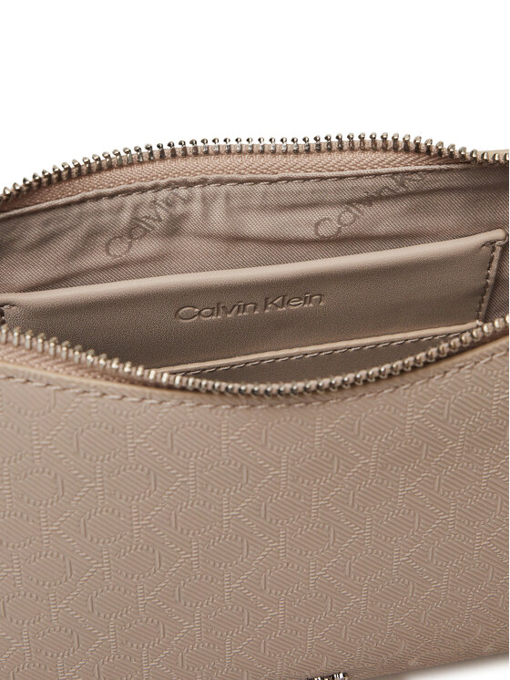 Calvin Klein Calvin Klein Käekott Ck Must Aop Conv Logo Jqd Strap LV04F3099G Beež
