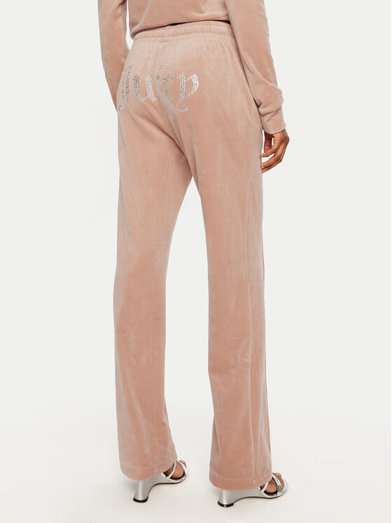 Juicy Couture Juicy Couture Pantaloni da tuta Tina JCAPW045 Beige Regular Fit