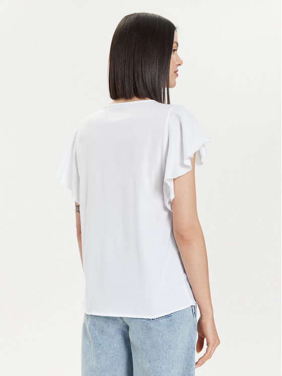United Colors Of Benetton United Colors Of Benetton Bluse 30BYD107A Weiß Regular Fit