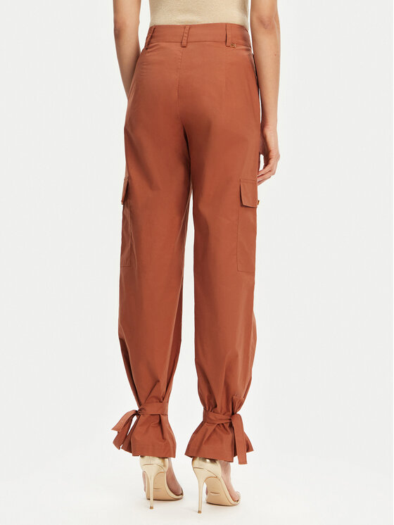 Marciano Guess Marciano Guess Pantaloni din material 5GGB20 7315A Cupru Regular Fit