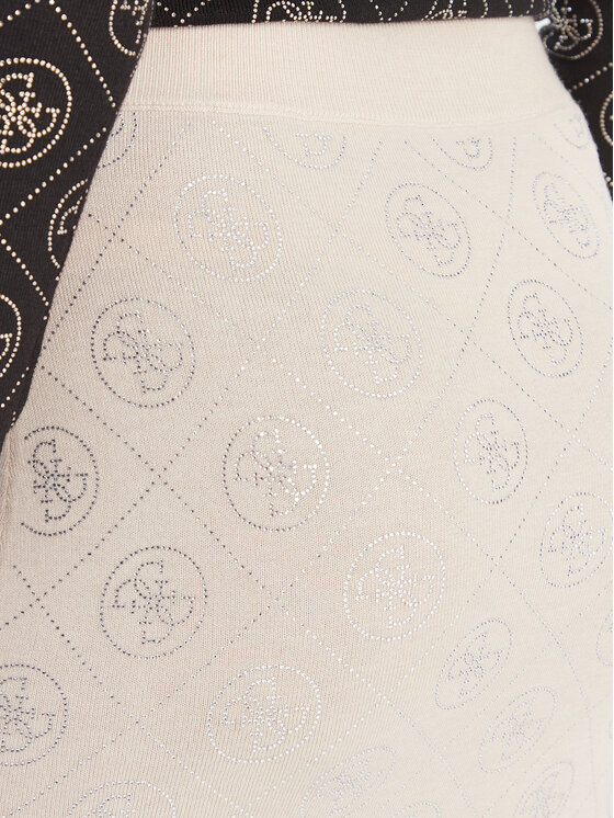 Guess Guess Мини пола W6RD0O Z3JD2 Бежов Regular Fit