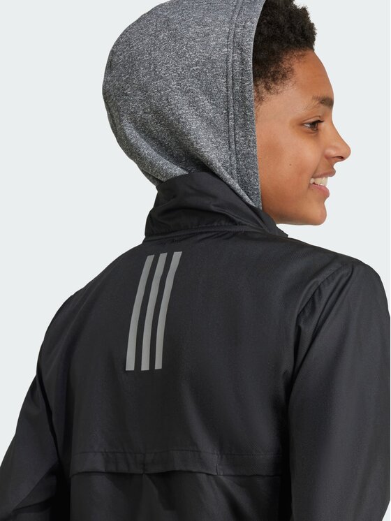 adidas adidas Kurtka do biegania 135999 Czarny Regular Fit