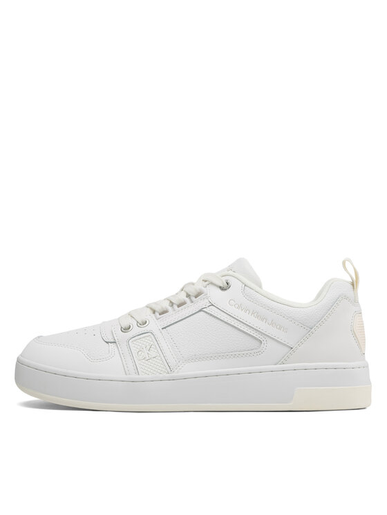 Calvin Klein Jeans Calvin Klein Jeans Sneakers Basket Cupsole R Lth-Tpu Insert YM0YM00575 Weiß