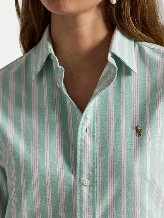 Polo Ralph Lauren Polo Ralph Lauren Koszula 211970739500 Zielony Relaxed Fit
