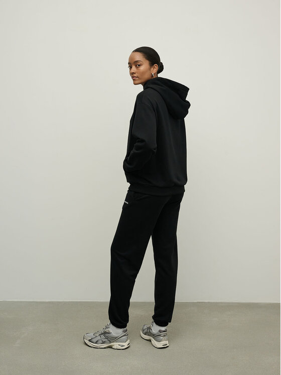 La Mania La Mania Felpa EVERY 2 Nero Classic Fit