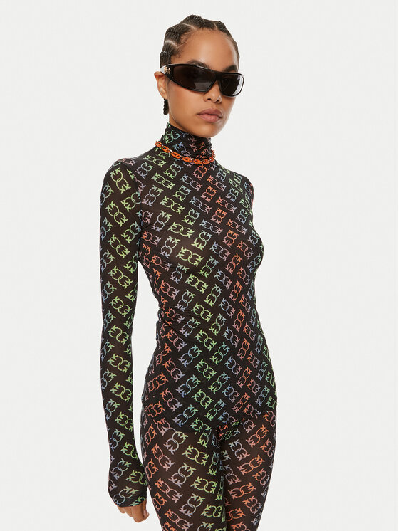 PINKO Pinko Halenka Lamu 101813 A1ZY Černá Slim Fit