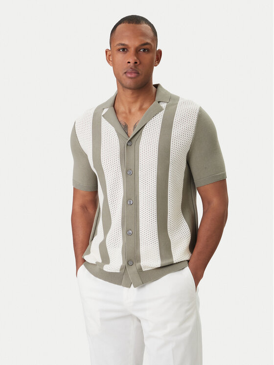 JOOP! JOOP! Košeľa Galvo 30101514 Zelená Regular Fit
