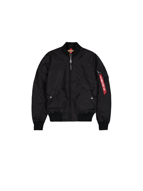 Alpha Industries Alpha Industries Kurtka bomber MA-1 TT Light Bomber Jacket Women Czarny Slim Fit