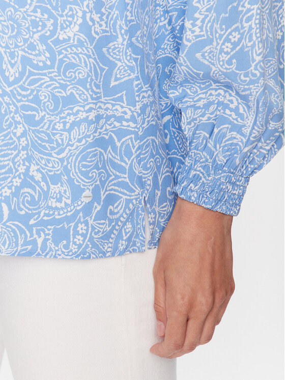 Olsen Olsen Блузка 12001776 Голубий Regular Fit