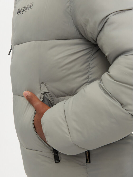 Napapijri Napapijri Зимно яке A-Suomi NP0A4GJF Сив Regular Fit