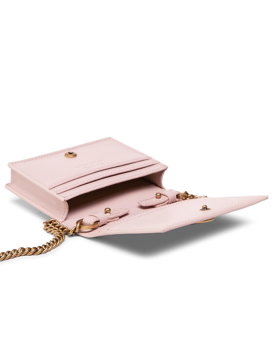 PINKO Pinko Handtasche Jolie Credit Card Holder Simply 2 PE 21 PLTT 1P225S Y6XT Rosa