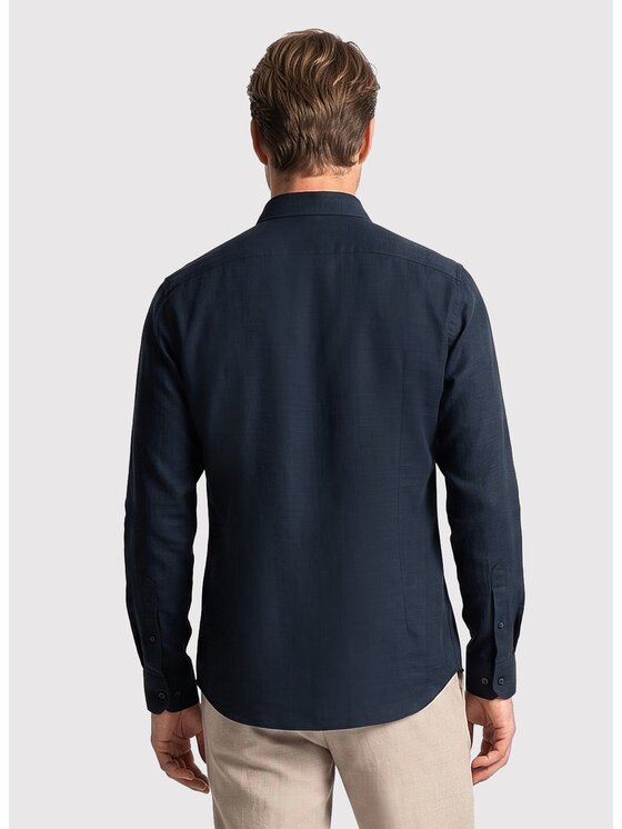 Pako Lorente Pako Lorente Koszula P26WF-1X-026 Granatowy Slim Fit