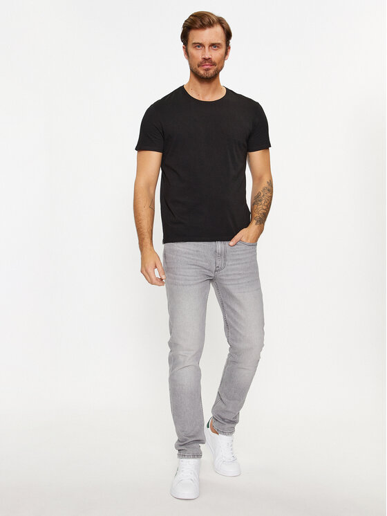 Lacoste Lacoste Σετ 3 T-Shirts TH3451 Μαύρο Regular Fit