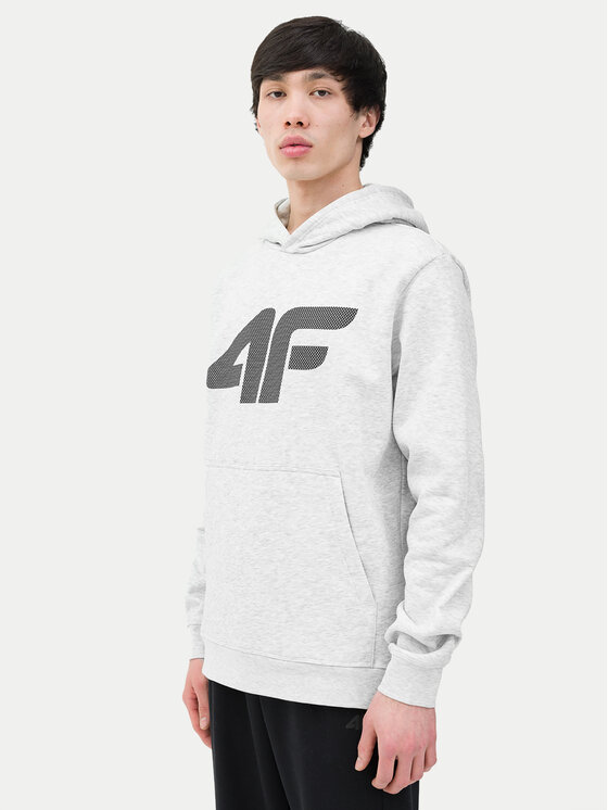 4F 4F Суитшърт 4FWSS24TSWSM0950 Сив Regular Fit