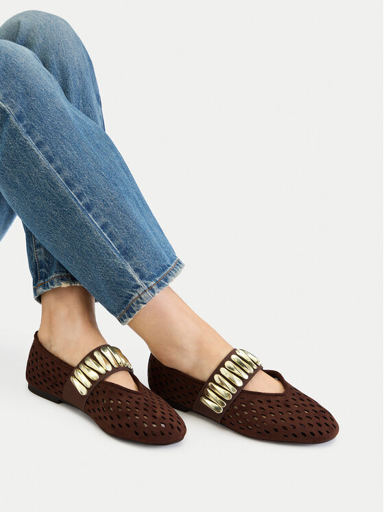 DeeZee DeeZee Ballerinas CEO-HY8171-1 Braun