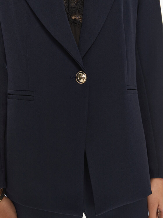 Maryley Maryley Sakko 24IB187/M05 Dunkelblau Regular Fit