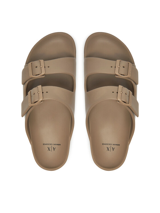 Armani Exchange Armani Exchange Klapki XUP015 XV821 01827 Brązowy