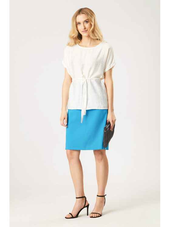QUIOSQUE QUIOSQUE Halenka B809014-A Écru Regular Fit