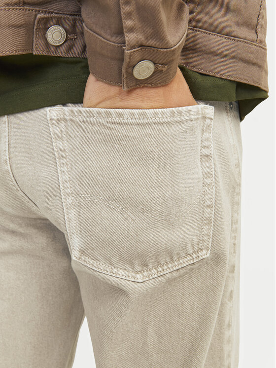 Jack&Jones Jack&Jones Jeans Eddie 12258833 Beige Loose Fit