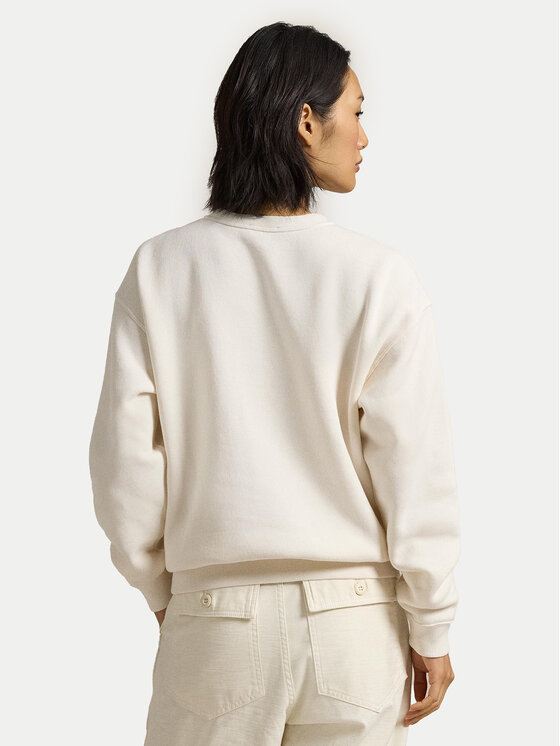 Polo Ralph Lauren Polo Ralph Lauren Mikina 211954860001 Écru Relaxed Fit