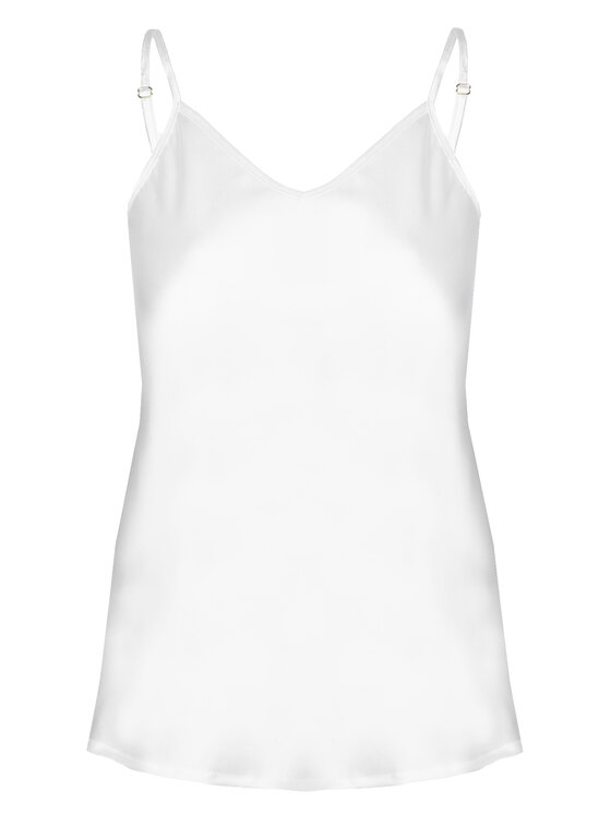 Cat&Cat Cat&Cat Top jedwabny Bílá Regular Fit
