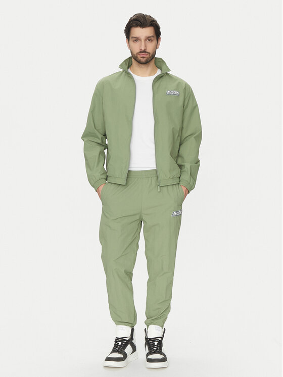 Karl Kani Karl Kani Prijelazna jakna 60860088 Zelena Regular Fit