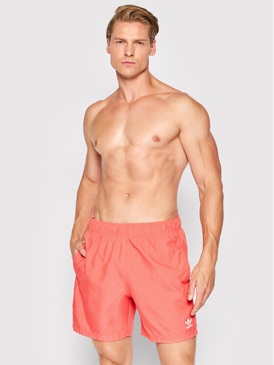 adidas Szorty kÄpielowe adicolor Essentials Trefoil HE9423 RÃ³Å¼owy Regular Fit â¢ Modivo.pl