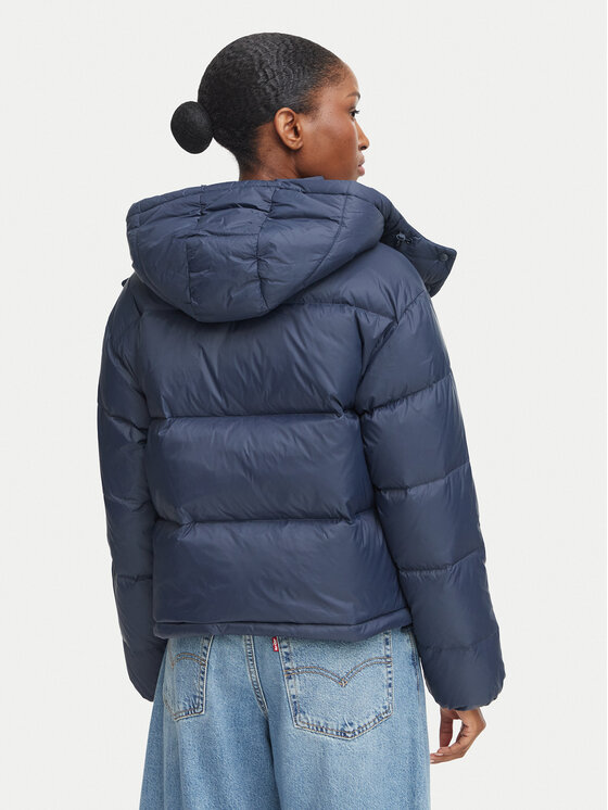Calvin Klein Jeans Calvin Klein Jeans Kurtka puchowa Essential LV047H500G Granatowy Relaxed Fit