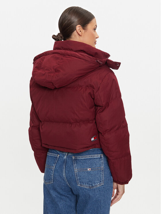 Tommy Jeans Tommy Jeans Pūkinė striukė Alaska DW0DW19687 Violetinė Regular Fit